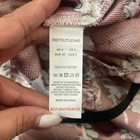 PretryLittleThing | NWT Asian Inspired Mock Neck Fun Dress - Picture 9 of 11